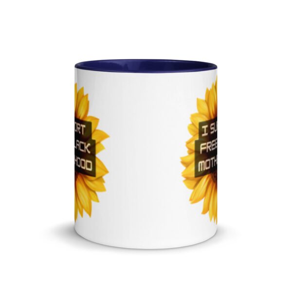 I support Free Black Motherhood - $50 donation mug - Image 3
