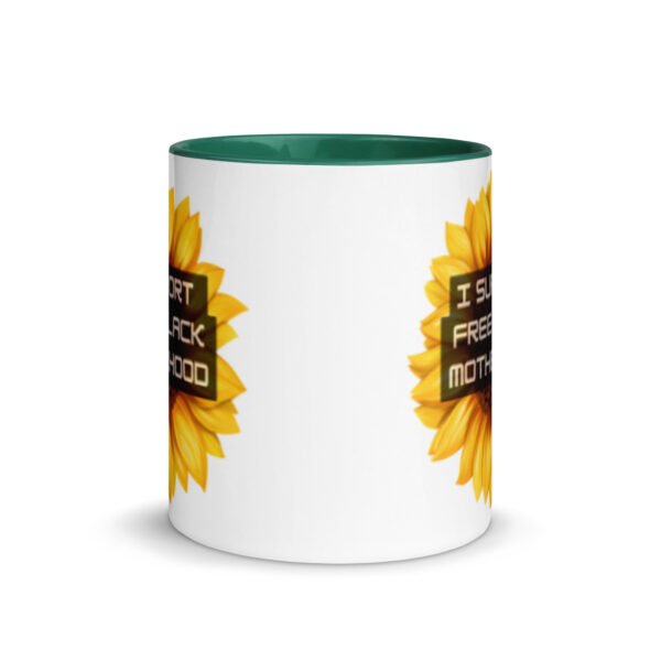 I support Free Black Motherhood - $50 donation mug - Image 4