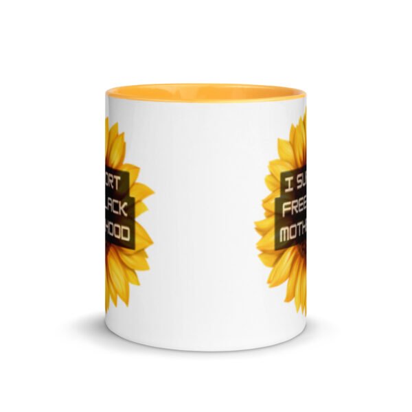I support Free Black Motherhood - $50 donation mug - Image 5