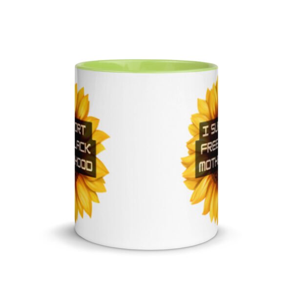 I support Free Black Motherhood - $50 donation mug - Image 6