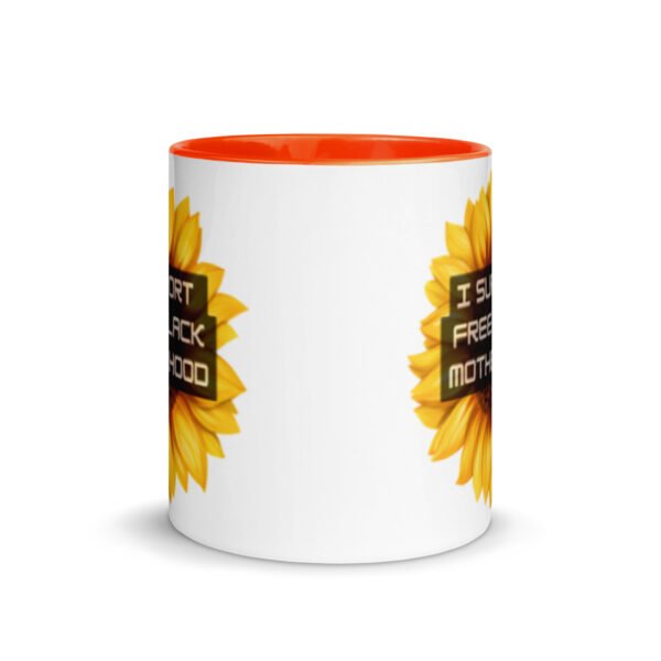 I support Free Black Motherhood - $50 donation mug - Image 7