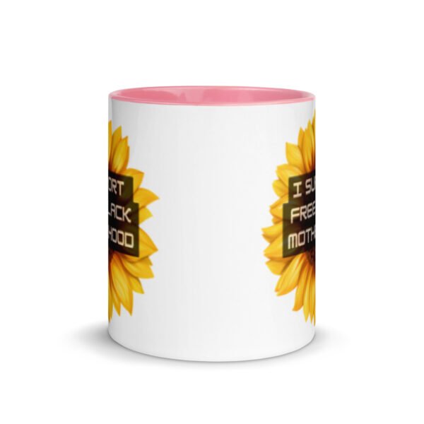 I support Free Black Motherhood - $50 donation mug - Image 8