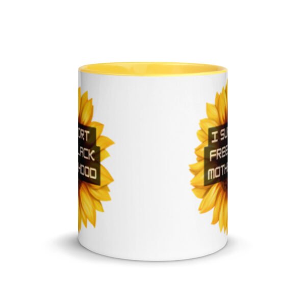 I support Free Black Motherhood - $50 donation mug - Image 10